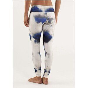 Lululemon Wunder Under Pant Milky Way Multi Size 2 EUC